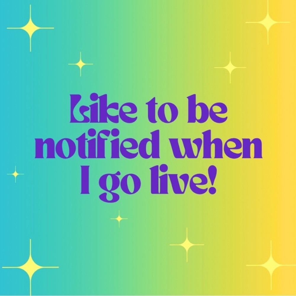 Like To Be Notified When I Go Live Jinxy231 Share Shows - Picture 2 of 16